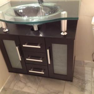 European Floating vanity